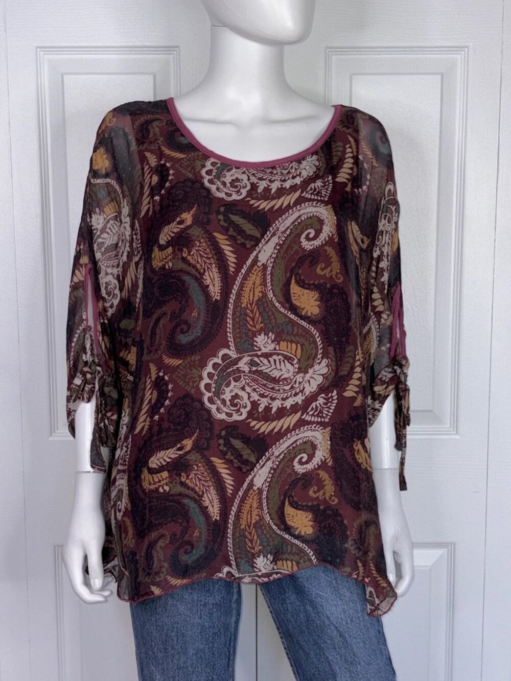 M MADE IN ITALY women's Blouse large